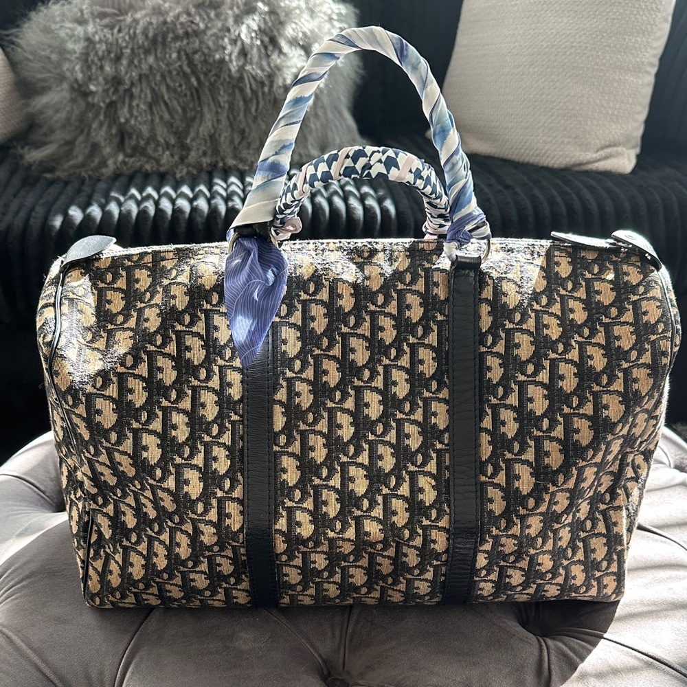 Dior Tote Bag in Black and Cream